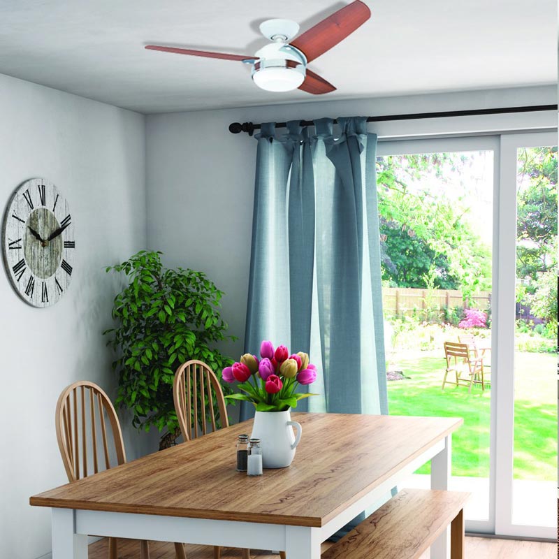 Wooden Ceiling Fan Dubai Shelly Lighting