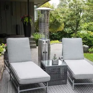 Round Patio Gas Heater - 13KW - Stainless Steel | BS-RPG-13KW-SS-CN - Image 3