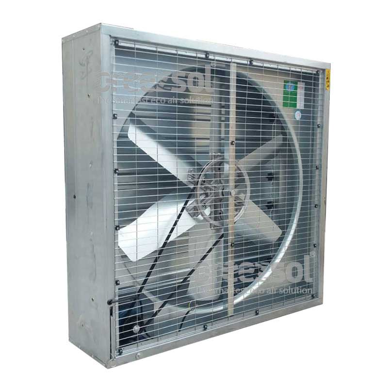 Industrial Wall Mounted Exhaust Fan Breezsol Dubai AUH UAE